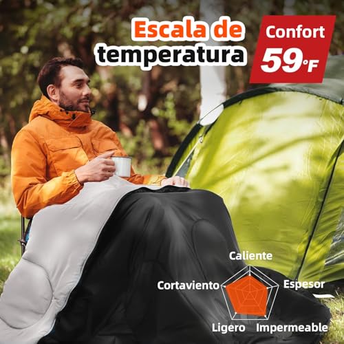 La Mejor Lista de Sacos para dormir los preferidos por los clientes. 2 Imagen adicional