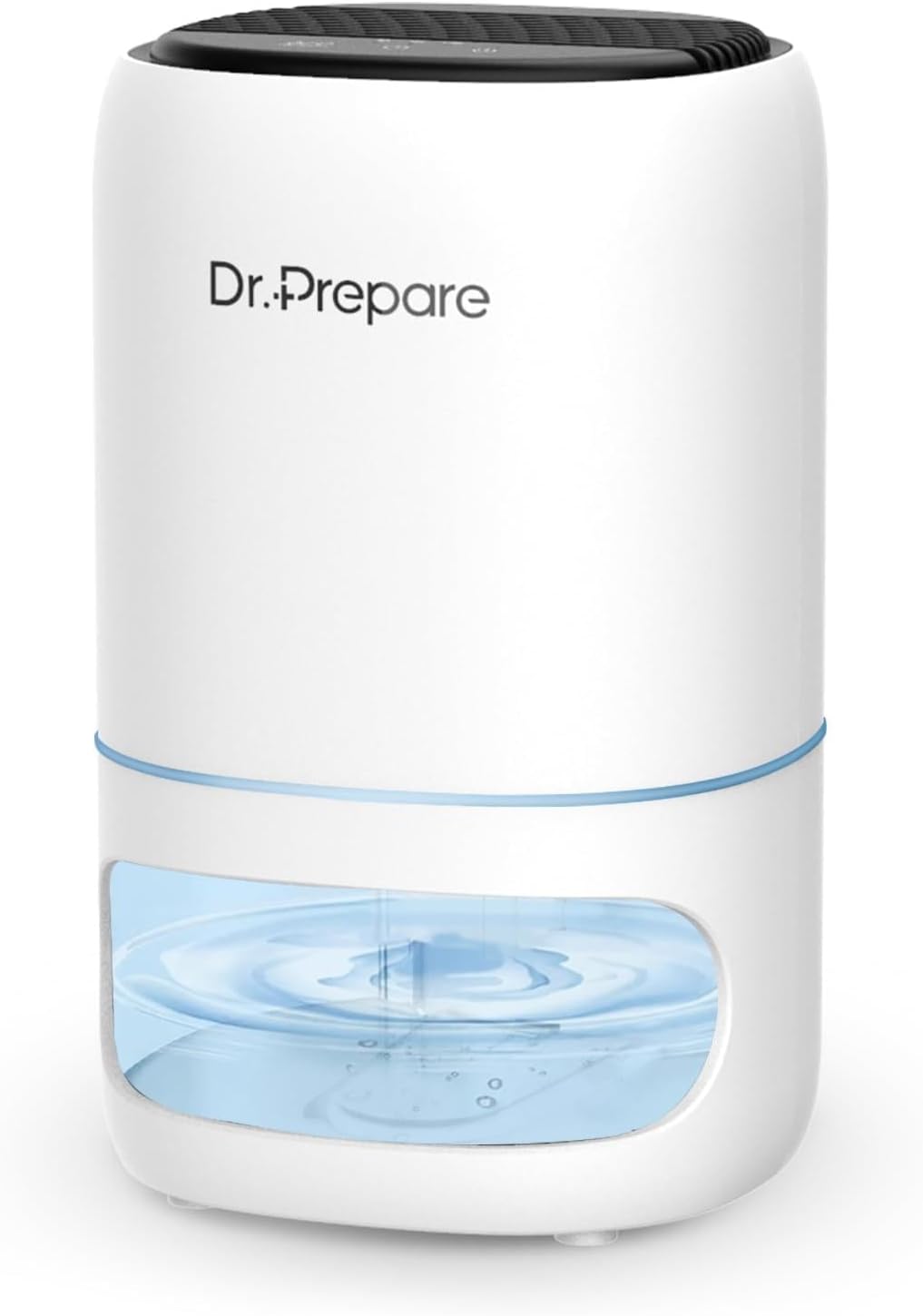 DR.PREPARE Dehumidifiers for Home, 2-in-1 Dehumidifier and Air Purifier with Filter, Auto Off & Timer, Ultra Quiet, Low Energy Portable Small Electric 1000ml Dehumidifier for Bedroom Bathroom Wardrobe