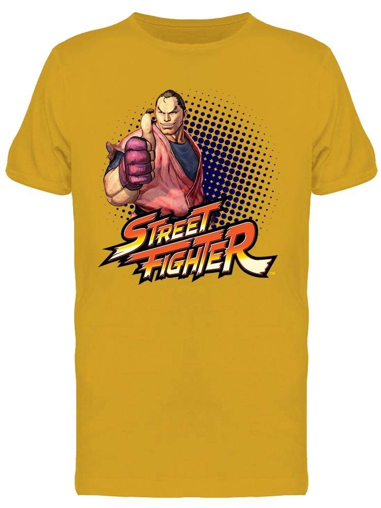 Capcom Men's Street Fighter Dan Hibiki T-shirt