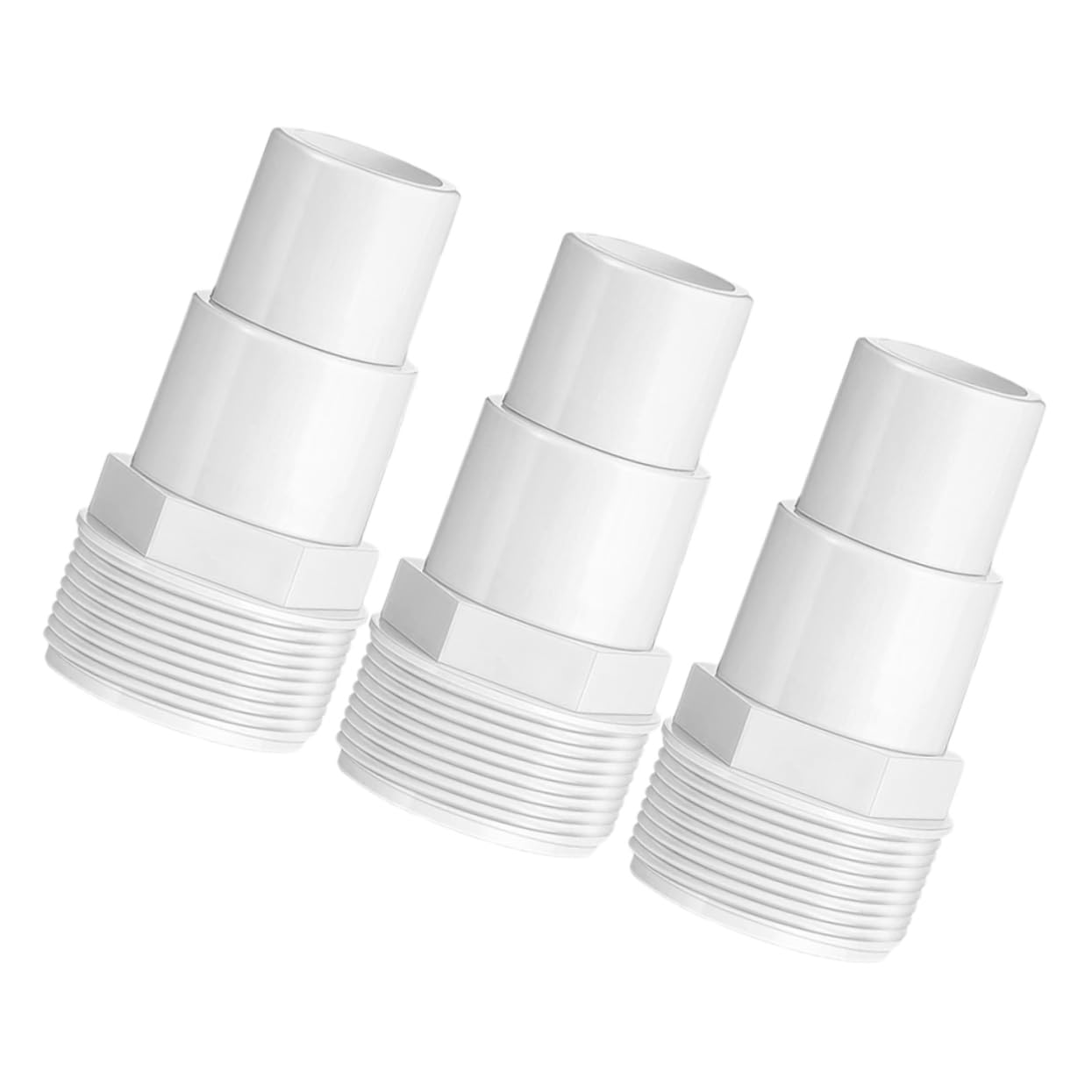 INOOMP 15piezas Adaptador De Conexión para Bomba De Piscina Conector De Manguera Rosca Accesorios Duraderos para Filtración De Piscinas Fácil Instalación y Uso