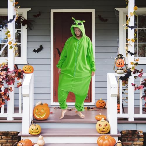 Costume extraterrestre NIDONE déguisement alien espace et soirée humour