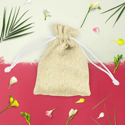 Image of ArtzFolio Curly Elements | Pouch Wrist Potli Bag | Bag for Weddings & Casual Parties