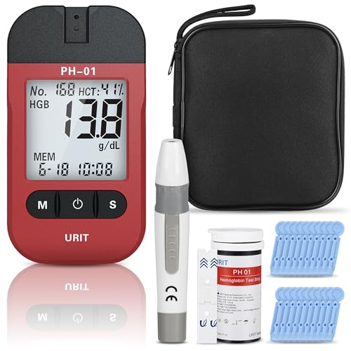 BESTAR LAB Hemoglobin Test Kit with 25 Hemoglobin...