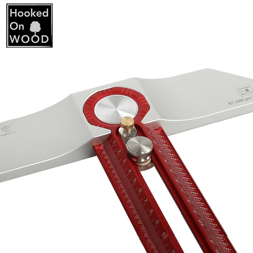 39 In Precision Ruler Square T-Shaped Woodworking Scriber Measuring Tool , Aluminum Alloy Architect Ruler - View #11