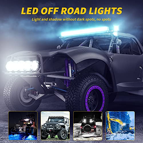 Feux de circulation LED étanches pour tracteur et ATV
