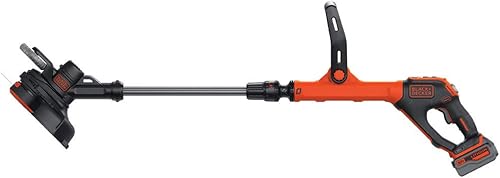 Miniatura 2 de Black  Decker LSTE523 20 V Max Lithium Powercommand Cortadora cortadora de bordes de cadena de fácil alimentación rojo led programable 1