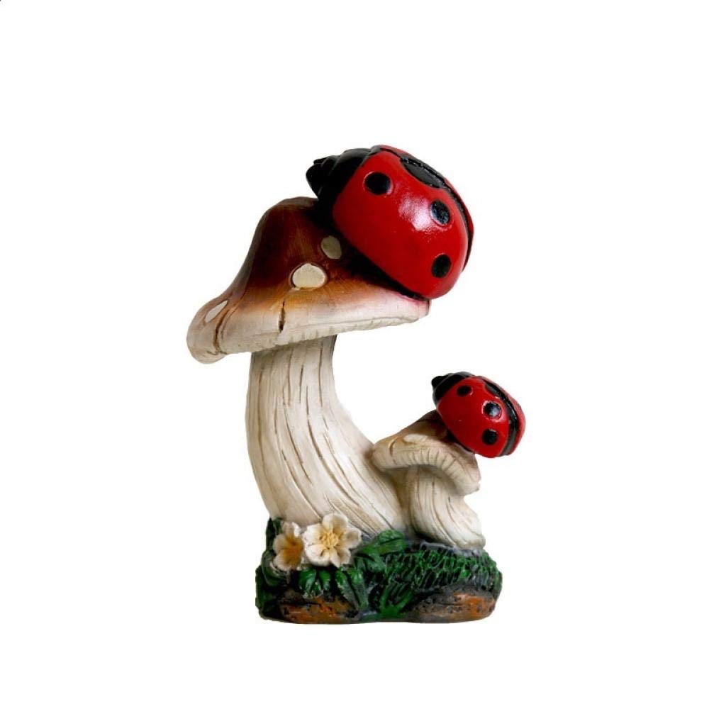 For el hogar y la cocina Figuras coleccionables Estatuas Figuras coleccionables Escultura Estatua Escultura Apreciación Jardín Escultura de resina Mariposa Animal pequeño Decoración de jardín al aire