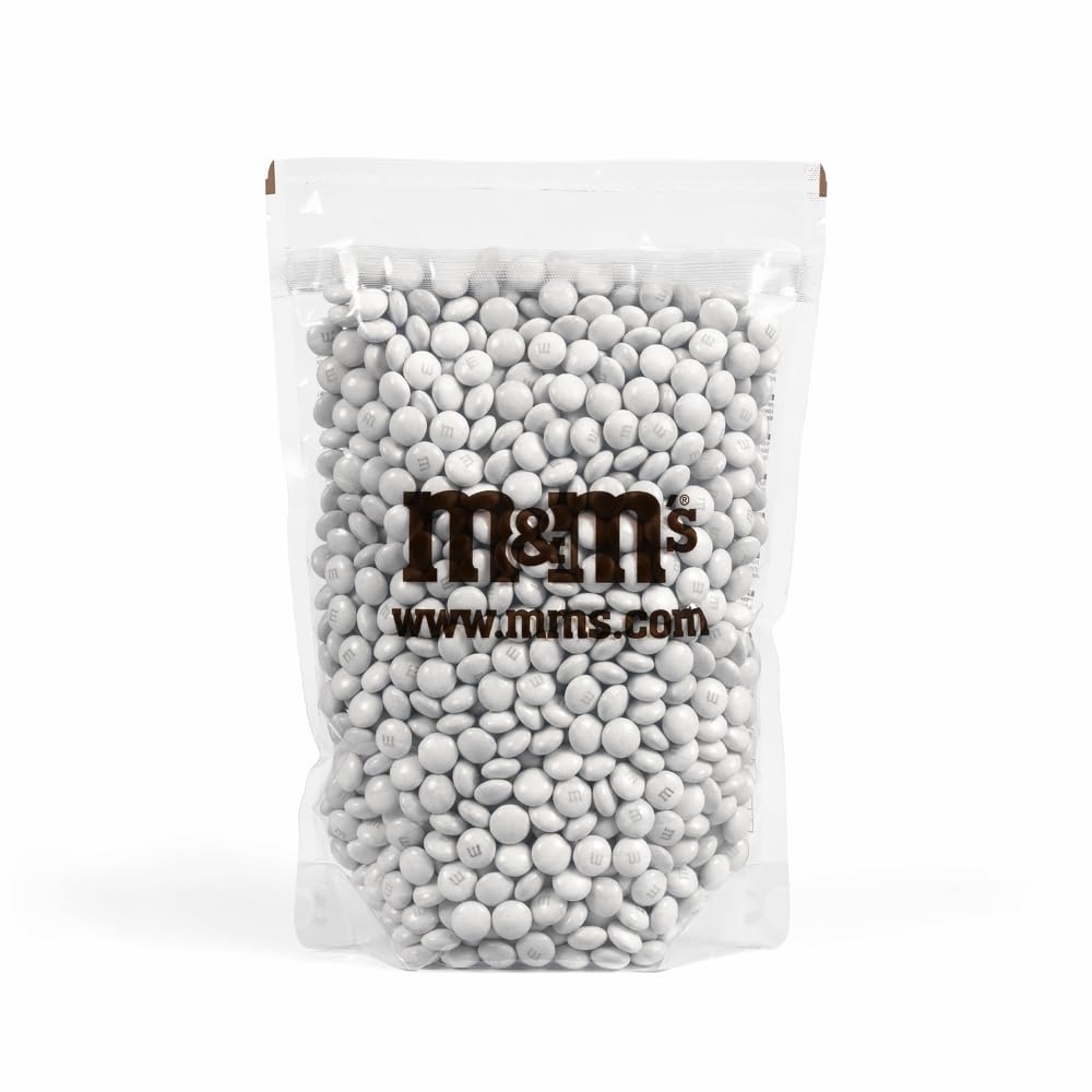 M&M'S COLLECTION Choco - Bonbon Chocolat au Lait Monocouleur - Sachet Vrac 1,5kg Nuage - Parfait pour Mariage, Anniversaire, Baptême, Gender Reveal, Communion, Nouvel An, Noël & DIY