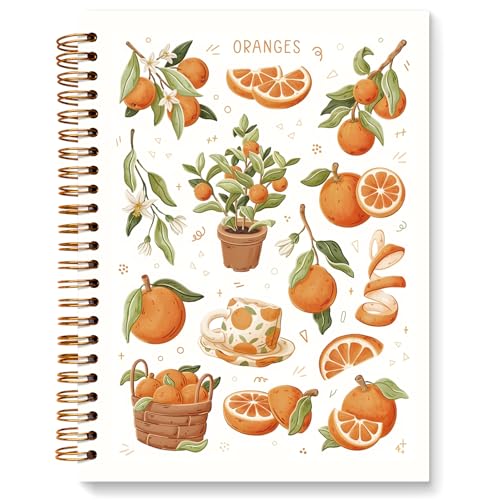 Notebook JXREQ 553-YY-bjb orange à glisser dans votre sac