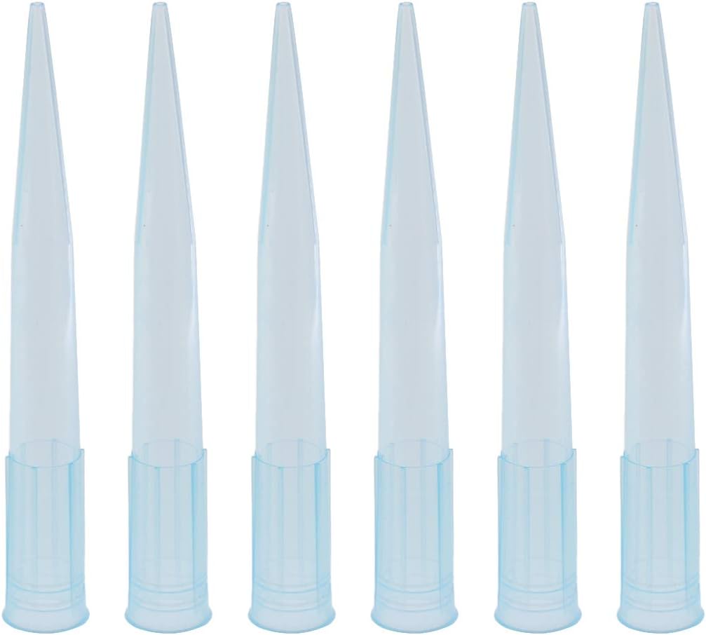 1000pcs 1000ul Laboratory Pipette Tips Lab Plastic Liquid Micropipette Tips Blue