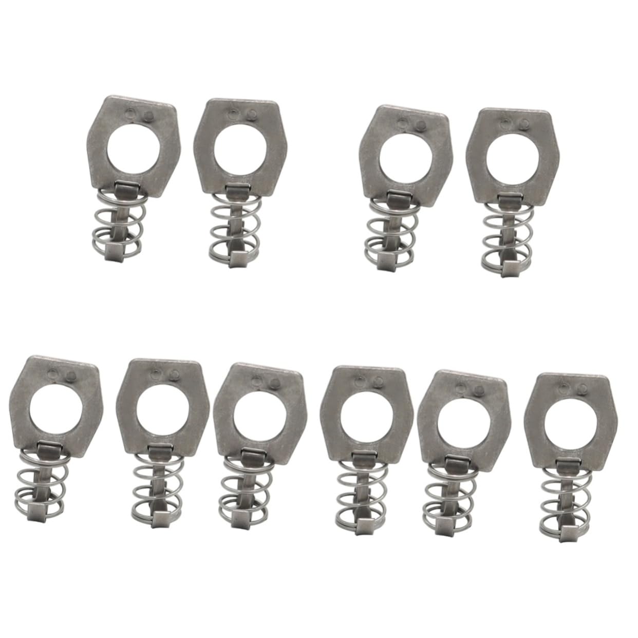 iplusmile 10 Piezas bloqueo del calentador de agua cerradura de la puerta de la caravana pestillo del calentador de agua para rv accesorios para caravanas racor deposito pestillo con resorte