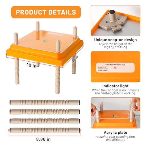 Nugriart ZH-PX-BHC1 Brooder Heater For Chicks thumb #6