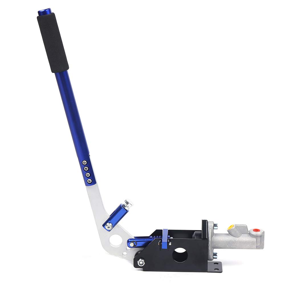 Freno de mano PC M8/M13 hidráulico Fly-Off Rally Drift, freno de mano alargado de pie, manijas de freno de mano Drift, Rally Drift ajustable horizontal y verticalmente