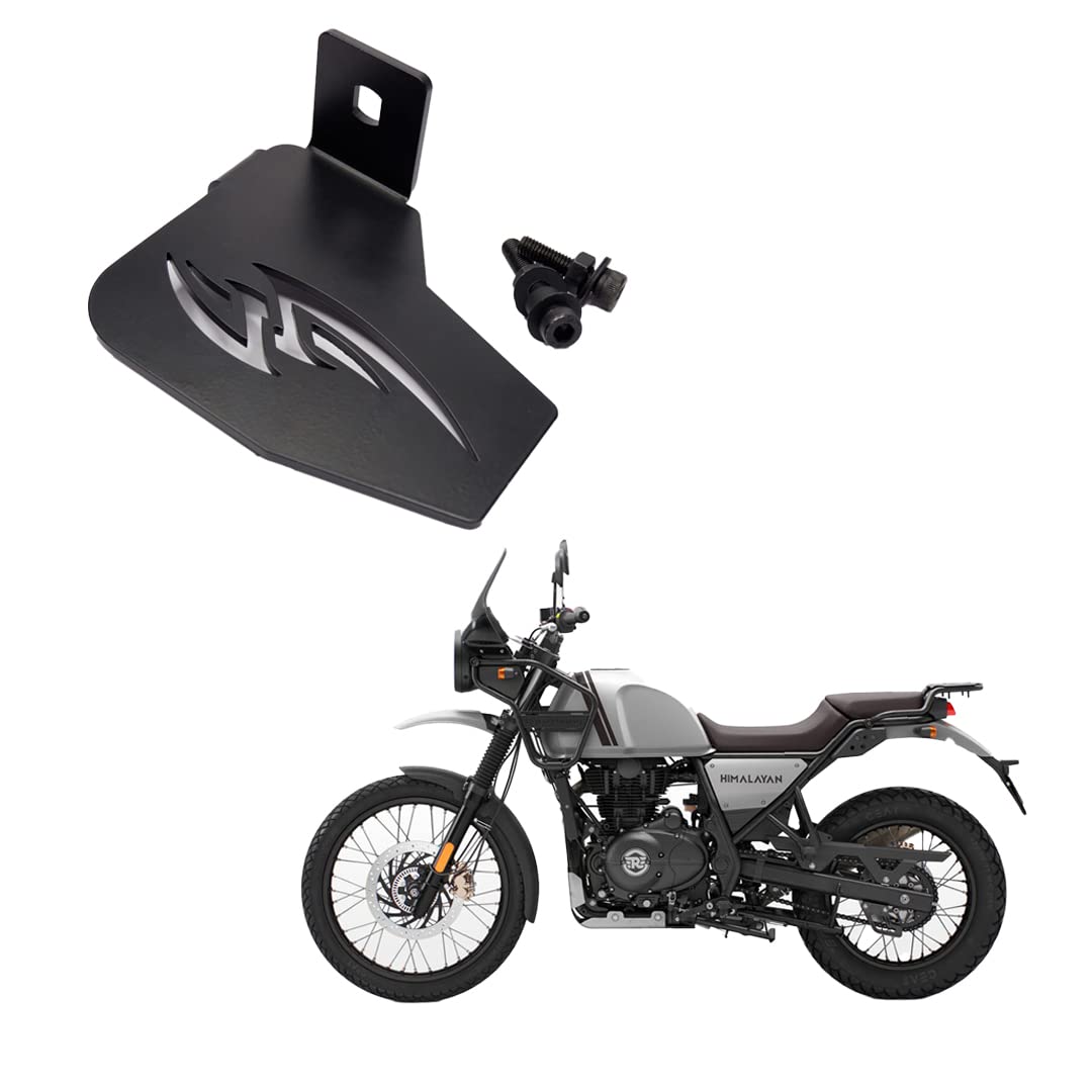 GenericNCA Accessories Designer Bike Rear/Pillion Footrest for Royal Enfield Himalayan Easy Installation, Matt Black, Sturdy, Left Side