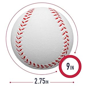 Franklin Sports MLB Kids Foam Baseballs - Replacement Kids Tee Balls for Pitching Machine - Soft Foam Baseballs for MLB Power Pitcher - Perfect for Beginners - 2 Pack of Baseballs Franklin Sports MLB Kids Foam Baseballs Replacement Kids Tee Balls for Pitching Machine Soft Foam Baseballs for MLB Power Pitcher Perfect for Beginners 2 Pack of Baseballs