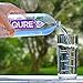 QURE Water 1.5L (Pack of 12) – 10 pH Alkaline Water with Electrolytes, Silky Smooth Taste