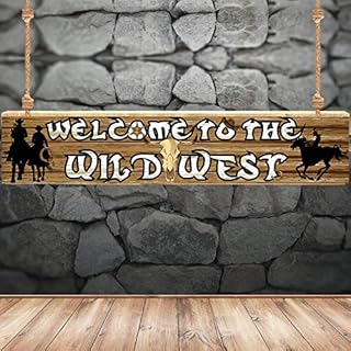 Western Party Decoration Supplies Western Cowboy Themed Banner Supplies Western Party Backdrop Photo Booth Wall Party Décor
