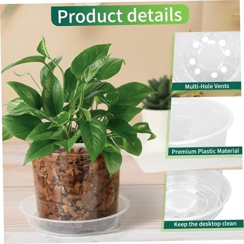 Macetas de vivero evitan encharcamiento con drenaje eficiente pack de 15 8