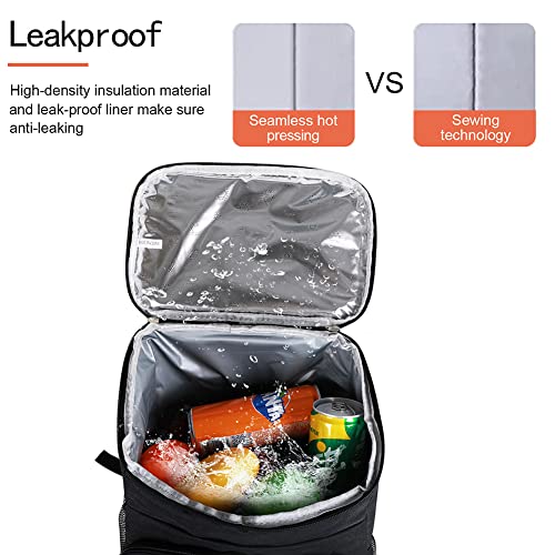 CODOBON Cooler Backpack 20L Insulated Backpack Coolers Lightweight Leak-Proof (black) by CODOBON - Image 6