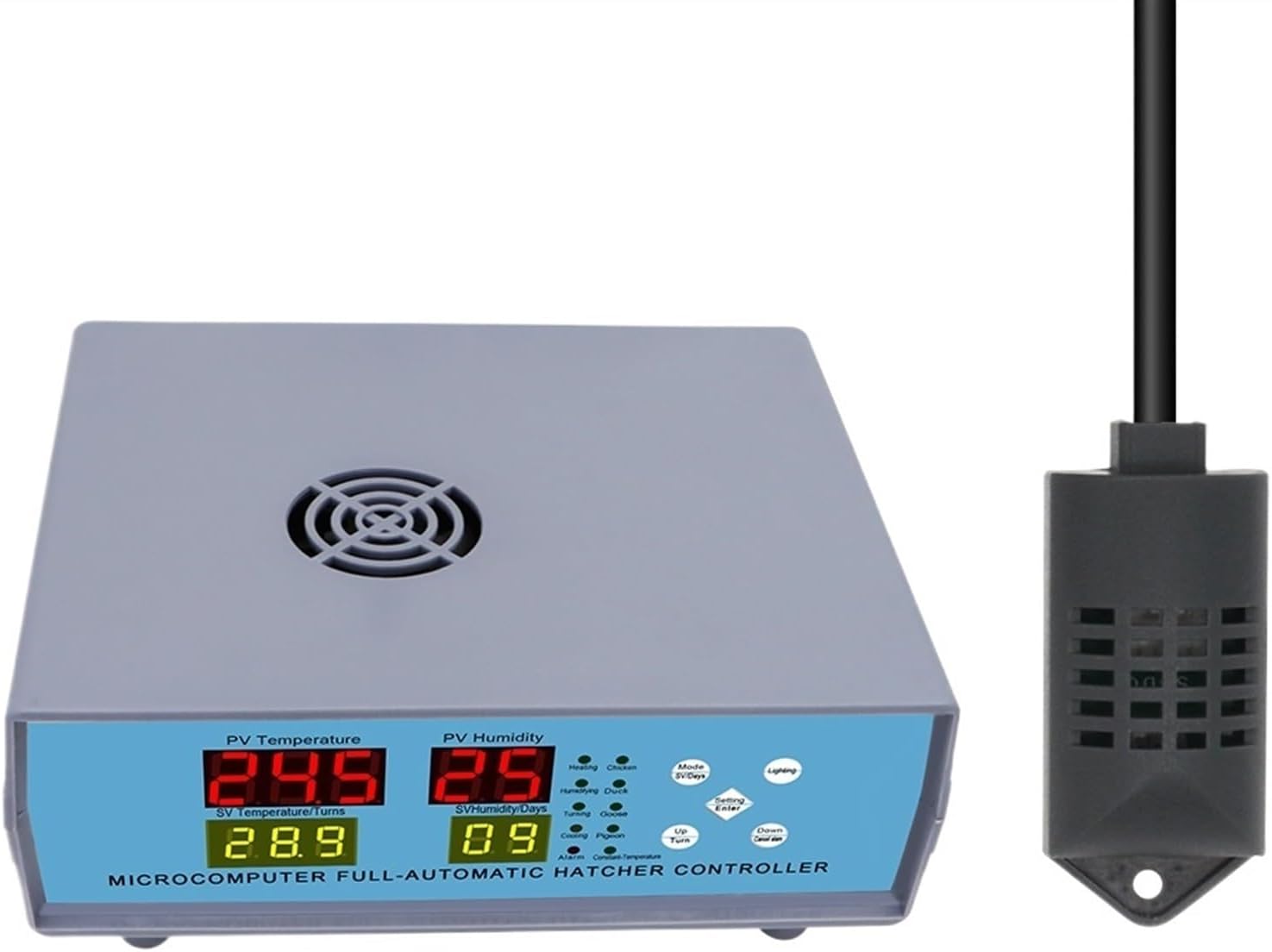 XM-18K Farm Machine Egg Incubator Digital Automatic Thermostat Controller Egg Incubator Control System Hatchery Machine(XM-18K-1)