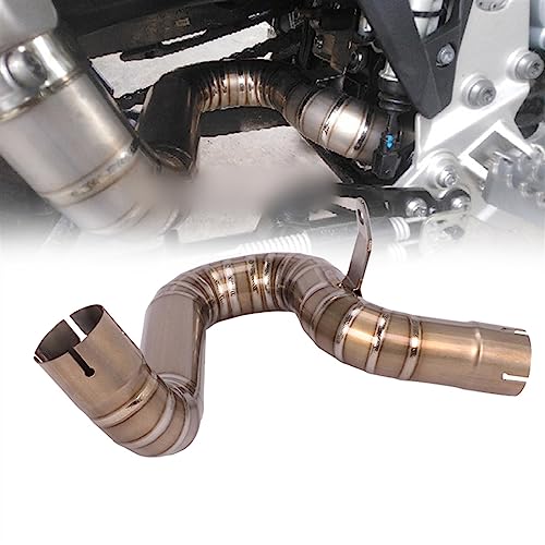 Tube intermédiaire échappement modifié BMW F750GS F850GS 2019 2020 alliage de titane