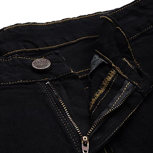 PARIS-HAMILTON-Men-Bootcut-Fit-Stretchable-Bellbottom-Denim-Jeans