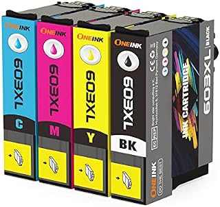 ONEINK 603 XL 603XL Ink Cartridges Multipack Compatible with Epson Expression Home XP2100 XP3100 XP4100 XP3155 XP2150 XP 2100 3100 4100 3155 2150, WorkForce WF 2830 2835 2850 2840 DWF Printer, 4 Pack