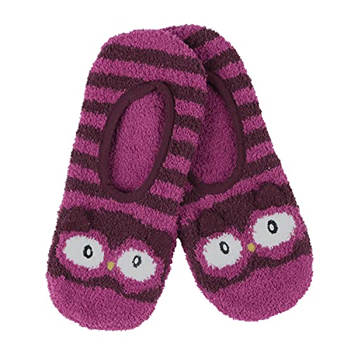 Snoozies Womens Animal Socks Non-Skid - Fun, Fuzzy, Grippy Socks for Women - Cozy Gifts