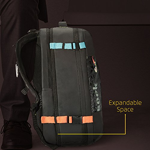 Image of Safari 45 Ltrs Black Large /Travel /Office Laptop Backpack (Seek 45L 21 OB BLK)