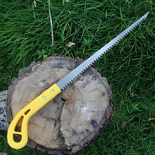 Image of Oblivion Garden Pruning Saw - Tree Pruner with Pole Slot, Lightweight Hand Tool for Branch Cutting, Durable Sharp Blades for Gardening, Wood Cutting, and Heavy-Duty Shearing (34 Cm)