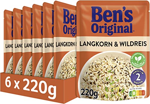 BEN'S ORIGINAL™ Express Langkorn & Wild Reis 6 x 220g