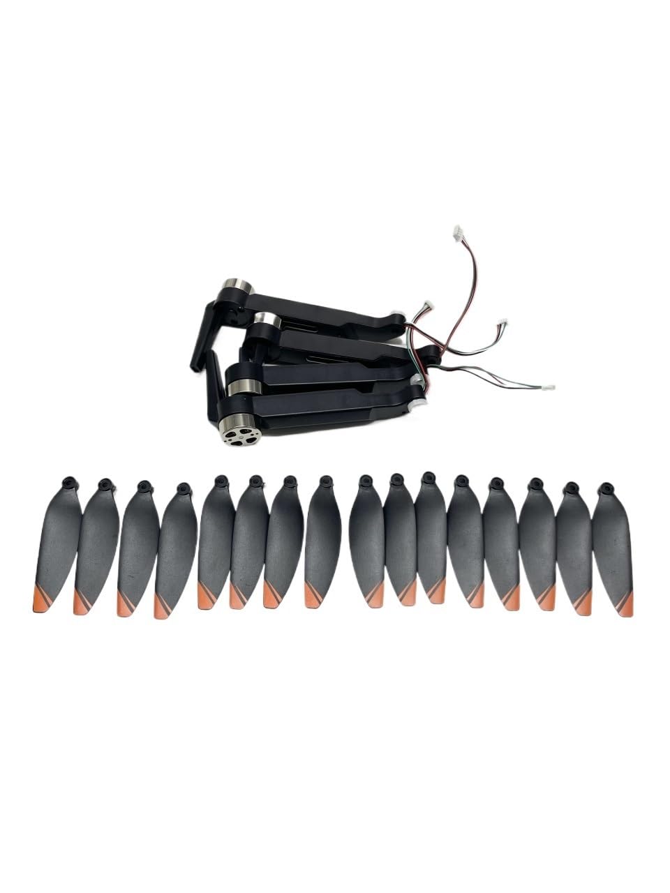 per S119max per Drone Anti-ostacolo con Braccio brushless e Kit quadricottero RC Pieghevole Motore(White)