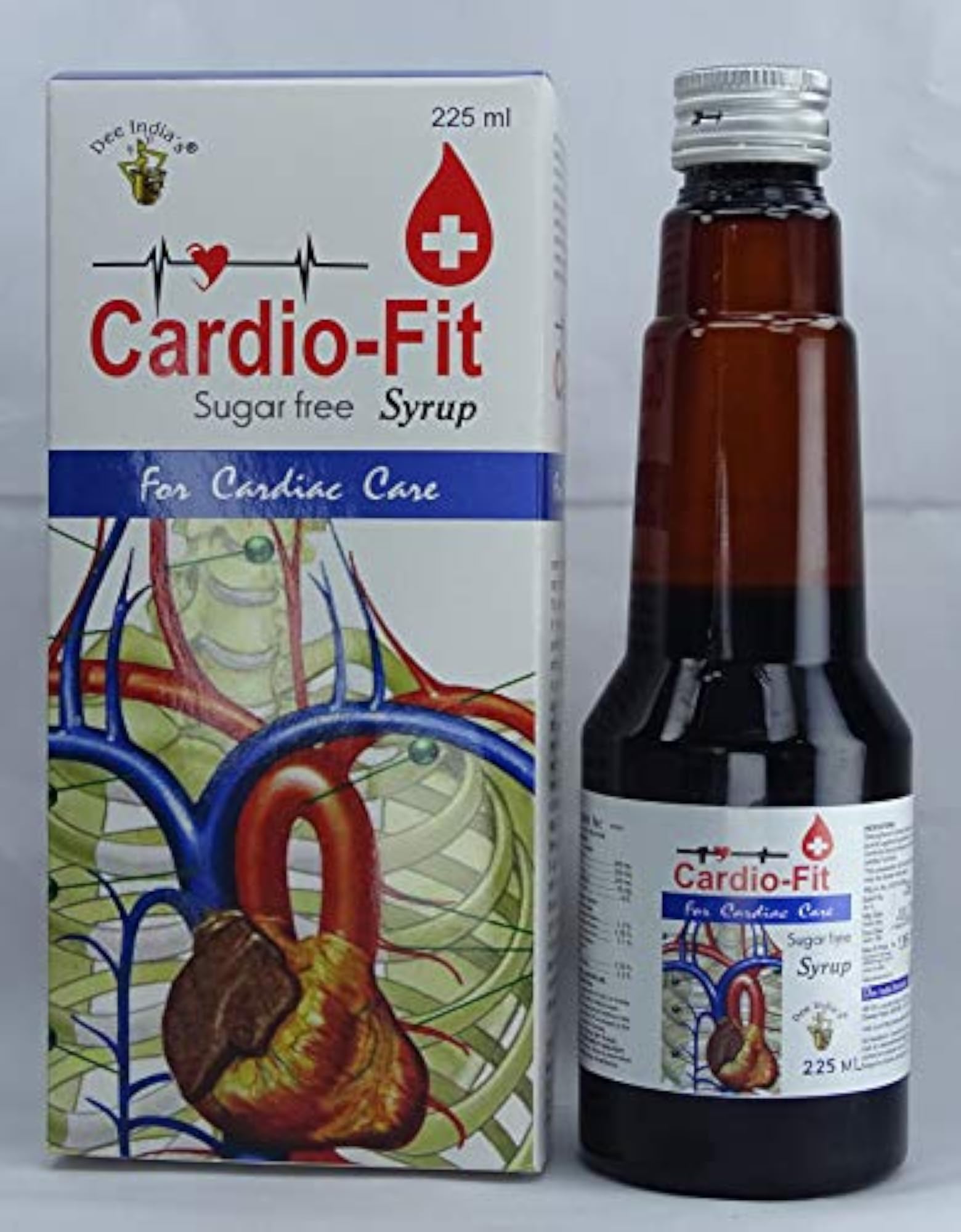 DEE HERBALS Cardio Fit Syrup 225ml