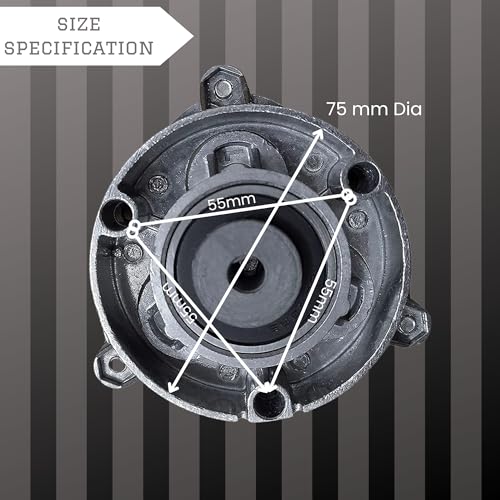 Image of AMPEREUS RO Booster Pump Head for Aquaguard /Kent And All Type RO, Suitable for 75 GPD, 100 GPD pump Black - 1 Pcs