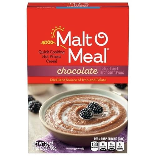 Malt-O-Meal Chocolate Malt O Meal Hot Wheat Cereal, 28 Ounce