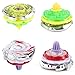 Battling Burst Gyro Blade Toy Set Gift 12 Burst Spinning Tops 2 Two Way Launchers Grip Starter for Boys Children Kids 6 8 10 12+ Battle Game with Portable Box