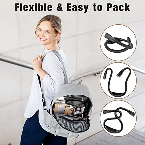LED Neck Light for Reading, 9 Modes, USB Rechargeable, Reading Light for Book in Bed, Flexible, Hands Free, Eye-protection, Long-lasting, Lightweihgt, Perfect for Reading/ Knitting/Repairing/Working