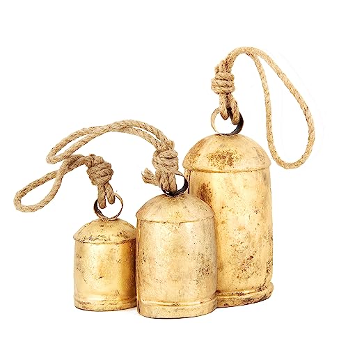 Vintage-Rustic-Cow-Bell-Christmas-Set-Shabby-Chic-Holiday-Decor-3-Bells-in-Various-Sizes-4-6-8-H-Create-Festive-Ambiance-and-Invite-Good-Luck Vintage Rustic Cow Bell Christmas Set Shabby Chic Holiday Decor 3 Bells in Various Sizes 4 6 8 H Create Festive Ambiance and Invite Good Luck
