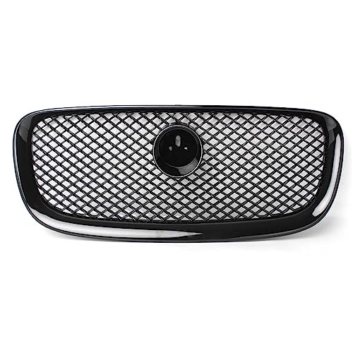 Calandre avant pour Jaguar XF X250 en noir brillant ABS élégant