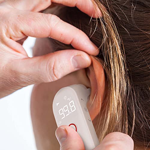 image for Innovo iE100B Reusable Infrared Digital Ear Thermometer, Professional 