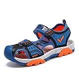 Innenmaterial: Mesh Futter für Jungen Sport Sandalen, atmungsaktiv und schnell trocknend.
