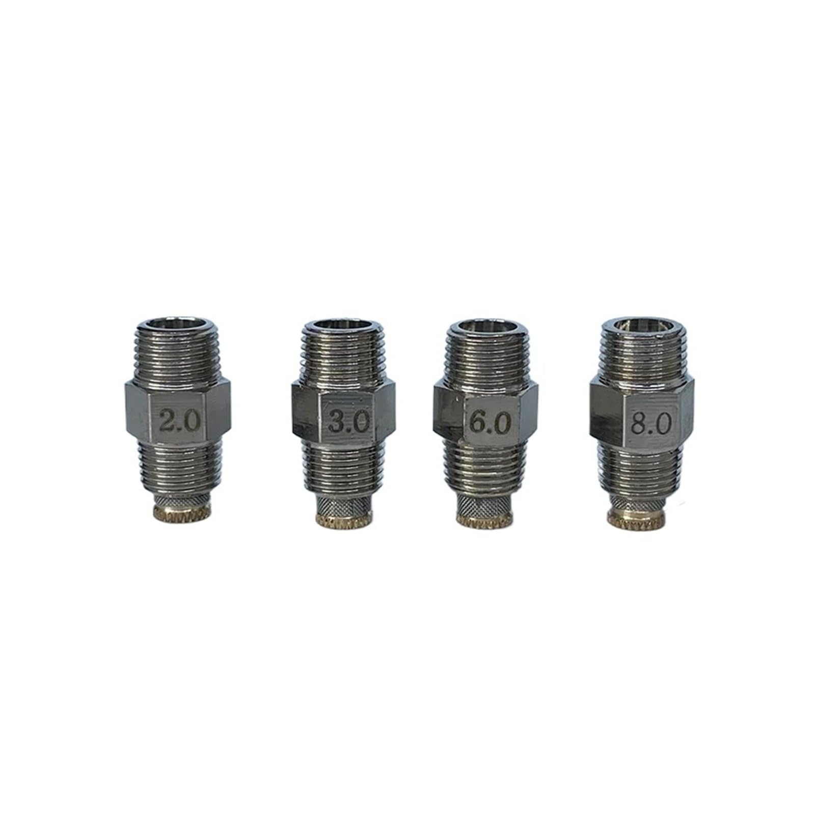 Ugello di iniezione for iniettore ipersonico, getto di spruzzo potenziato 1/8 NPT 60 gradi(Size 0.5)