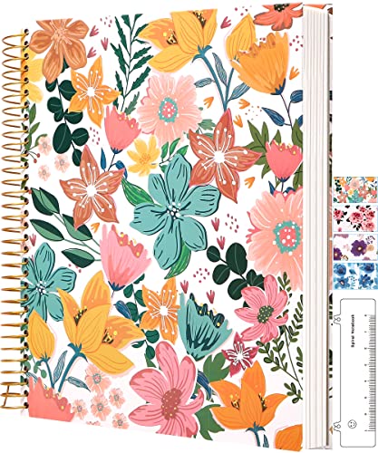 Image of CAGIE Hardcover Spiral Notebook 8.5 x 11 for Women, College Ruled