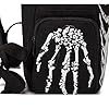 Qianly Totenkopf Rucksack für Herren, Laptoptasche, Gothic, für Camping, Geburtstagsgeschenk, Einkaufen #1