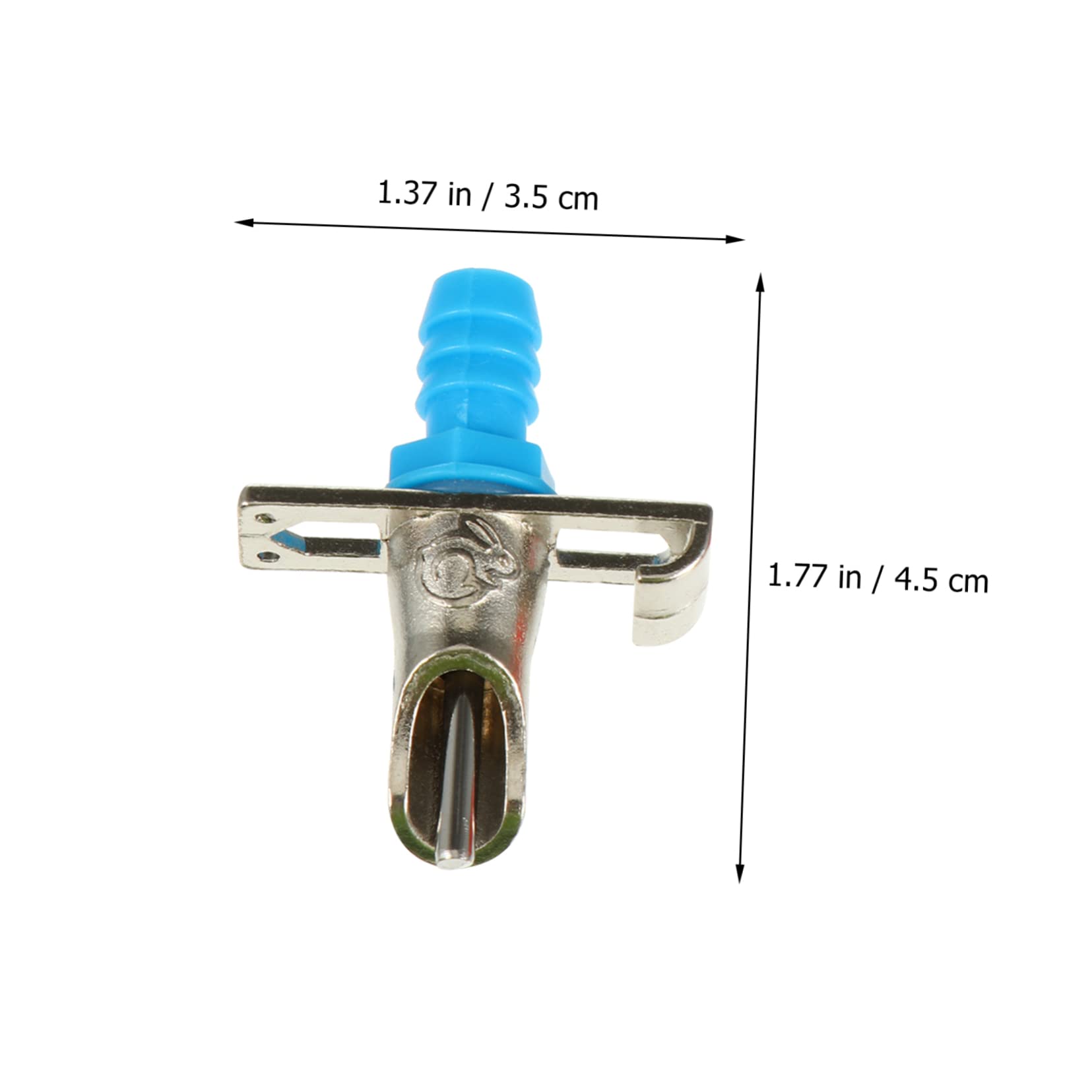 Abaodam Automatic Rabbit Water Dispenser 10pcs Rabbit Cage Drinking Fountain Easy Install Use