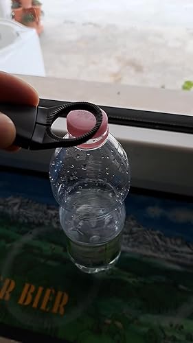 KQDRAVINE 8 Pezzi Clip per Borraccia con Fibbia per Cintura, Moschettone per Borraccia in Nylon da Cintura per Campeggio, Escursionismo, Pesca e Altre attività All'aperto
