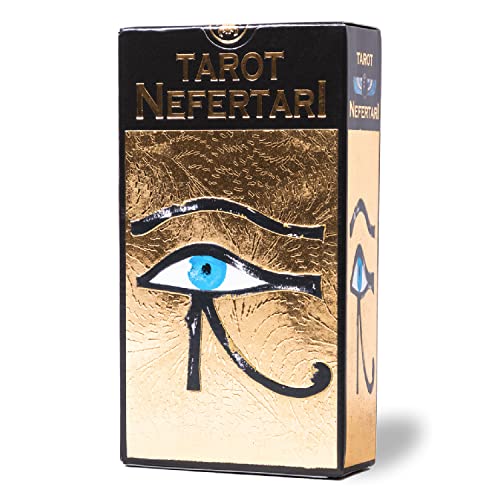 I.I.J タロットカード タロット・ネフェルタリ Tarot Nefertari 78枚 タロット占い エジプシャン 日本語解説書付き 正規品