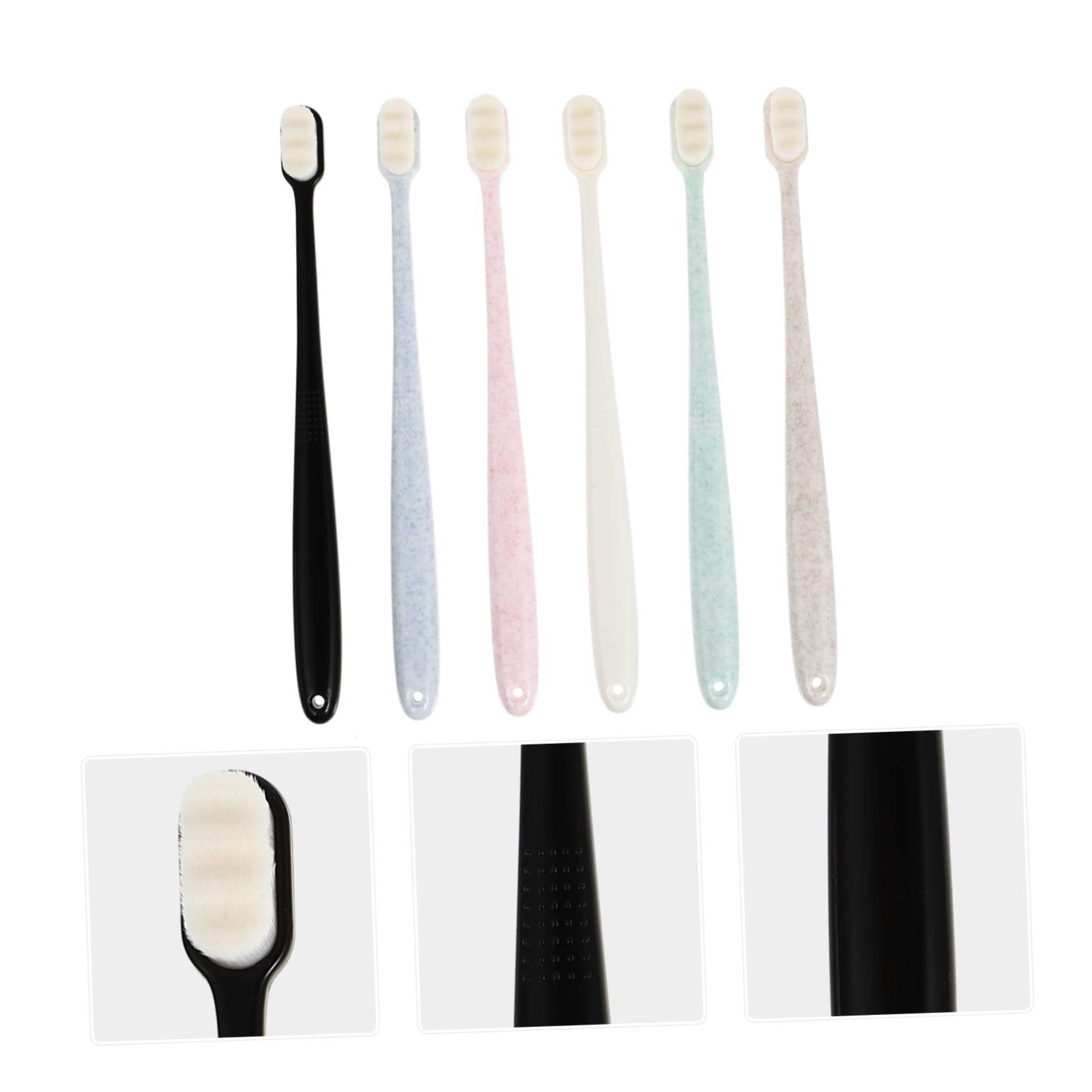 Baluue 18pezzi Spazzolini Da Denti Ultra Morbidi Con Design Per Pulizia e Delicata Strumenti Per La Salute Orale e Rimozione Della Placca