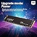 Crucial T500 2TB Gen4 NVMe M.2 Internal Gaming SSD, Up to 7400MB/s, Laptop & Desktop Compatible + 1mo Adobe CC All Apps - CT2000T500SSD8