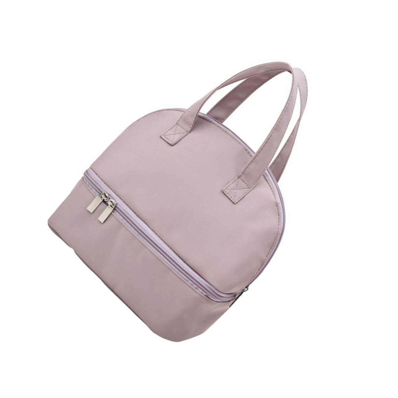 COLLBATH 1Pc Creative Breast Milk Storage Bag Insulated Polyester Tote for Mothers Purple Multi Function Fresh Keeping Bag for Travel Shopping Daily Use